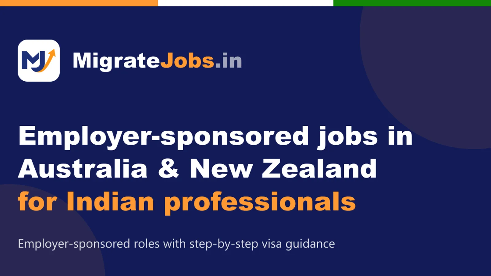 MigrateJobs logo and tagline